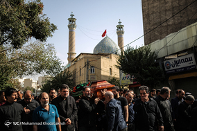 مراسم تشییع پیکر والده برادران اسماعیلی