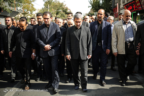 مراسم تشییع پیکر والده برادران اسماعیلی