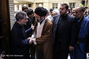 مراسم ختم والده برادران اسماعیلی
