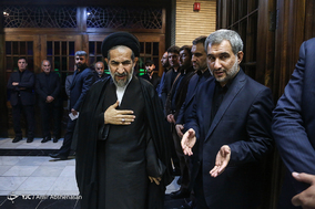 مراسم ختم والده برادران اسماعیلی
