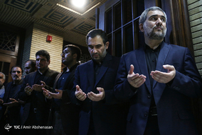 مراسم ختم والده برادران اسماعیلی