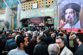 مراسم تشییع پیکر حجت الاسلام حاج سید ابوالقاسم شجاعی