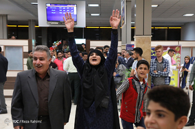 مراسم استقبال از قهرمانان پارا المپیک آسیایی جاکارتا-کرمانشاه