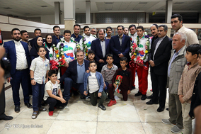 مراسم استقبال از قهرمانان پارا المپیک آسیایی جاکارتا-کرمانشاه