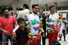 مراسم استقبال از قهرمانان پارا المپیک آسیایی جاکارتا-کرمانشاه