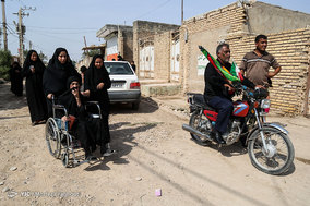 آغاز حرکت کاروان پیاده روی اربعین از ملاشیه خوزستان