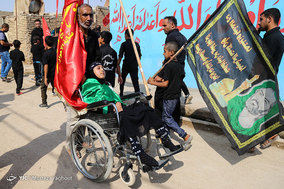 آغاز حرکت کاروان پیاده روی اربعین از ملاشیه خوزستان