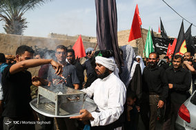 آغاز حرکت کاروان پیاده روی اربعین از ملاشیه خوزستان