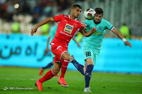 دیدار تیم های فوتبال پرسپولیس و نود ارومیه