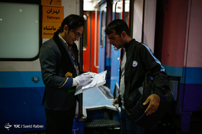 اعزام اولین گروه زائرین اربعین از راه آهن تهران