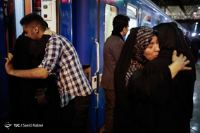 اعزام اولین گروه زائرین اربعین از راه آهن تهران