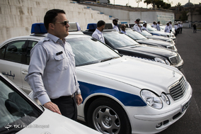 رزمایش ترافیکی پلیس راهور به مناسبت اربعین