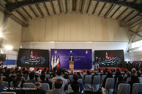 مراسم بهره‌برداری از قطعه شمالی بزرگراه شهید صیاد شیرازی