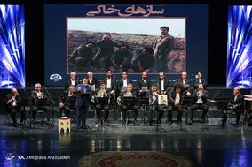 تجلیل از اعضای ارکستر سمفونیک تهران در دوران دفاع مقدس