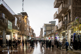 بارش باران رحمت الهی در نجف اشرف‎