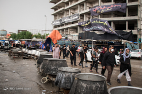 بارش باران رحمت الهی در نجف اشرف‎