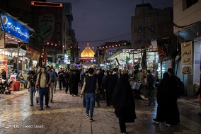 بارش باران رحمت الهی در نجف اشرف‎