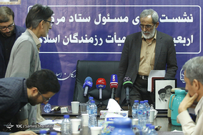 نشست خبری مسئول ستاد مرکزی اربعین حسینی هیئت رزمندگان اسلام