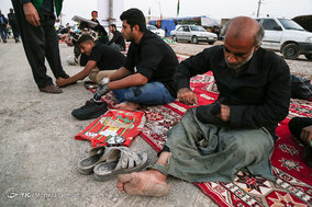 خروج زائران اربعین حسینی از مرز چذابه