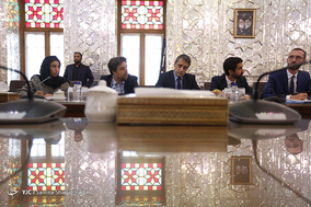دیدار هیات پارلمانی فرانسه با رئیس مجلس