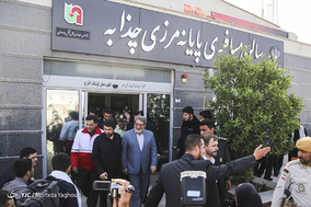 بازدید وزیر کشور از پایانه مرزی چذابه