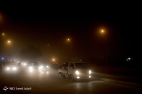 گرد و غبار در آسمان کربلای معلی