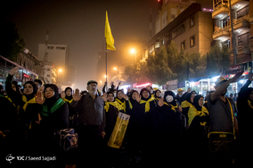 گرد و غبار در آسمان کربلای معلی