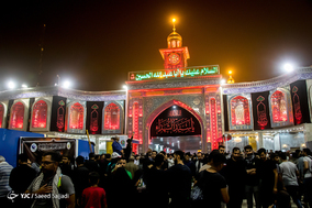 گرد و غبار در آسمان کربلای معلی