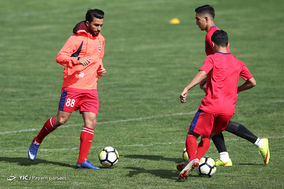 تمرین تیم فوتبال پرسپولیس