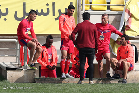 تمرین تیم فوتبال پرسپولیس