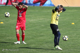 تمرین تیم فوتبال پرسپولیس