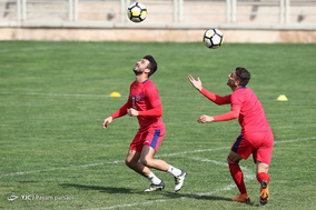 تمرین تیم فوتبال پرسپولیس