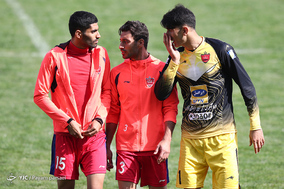 تمرین تیم فوتبال پرسپولیس