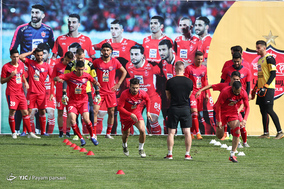 تمرین تیم فوتبال پرسپولیس