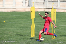 تمرین تیم فوتبال پرسپولیس