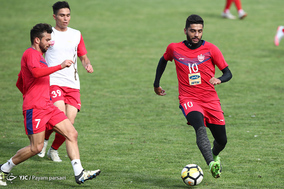 تمرین تیم فوتبال پرسپولیس