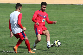 تمرین تیم فوتبال پرسپولیس