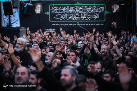 مراسم عزاداری شب اربعین در کربلا