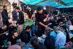 مراسم عزاداری شب اربعین در کربلا