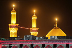 عزاداری در بین الحرمین در شب اربعین حسینی