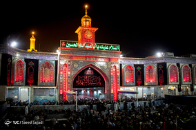 عزاداری در بین الحرمین در شب اربعین حسینی 2