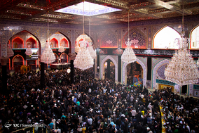 عزاداری در بین الحرمین در شب اربعین حسینی 2