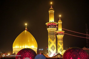 عزاداری در بین الحرمین در شب اربعین حسینی