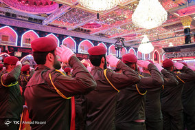 عزاداری در بین الحرمین در شب اربعین حسینی