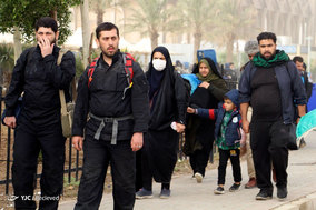بازگشت گروه اول زائران اربعین حسینی از مرز مهران