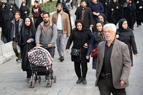 راهپیمایی جاماندگان اربعین حسینی در تهران