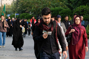 راهپیمایی جاماندگان اربعین حسینی در تهران