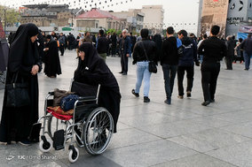 راهپیمایی جاماندگان اربعین حسینی در تهران