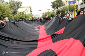 راهپیمایی جاماندگان اربعین حسینی در تهران