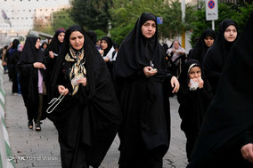 راهپیمایی جاماندگان اربعین حسینی در تهران
